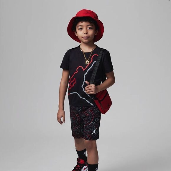 Jordan Other - Jordan Air Jump-bled Shorts Set Little Kids' 2-Piece Set AQUATONE 3T NWT IN PKG